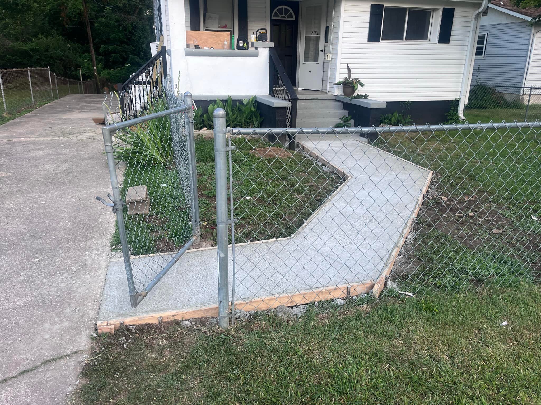 Sidewalk Installation